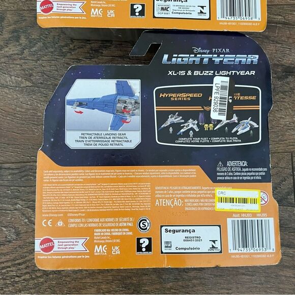 Lightyear 2022 Buzz XL-02 &!XL-07 Ship/Figure HyperSpeed Series Disney Pixar NEW - Picture 10 of 15